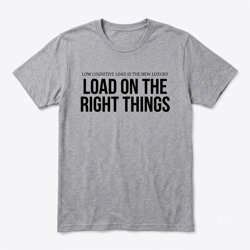 Load on the Right Things